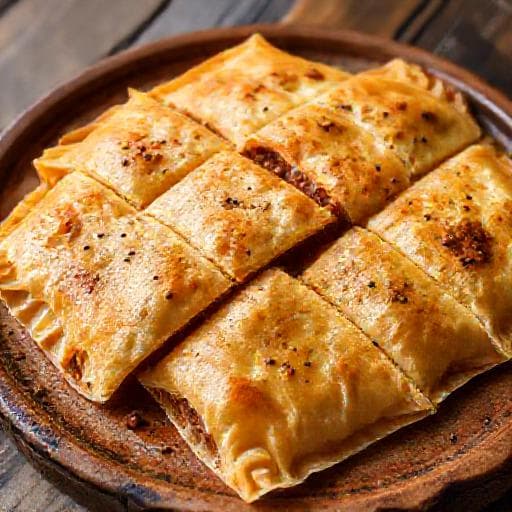 Klasik Boşnak Böreği (Tepsi Böreği)