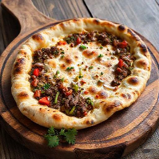 Klasik Kuşbaşılı Pide