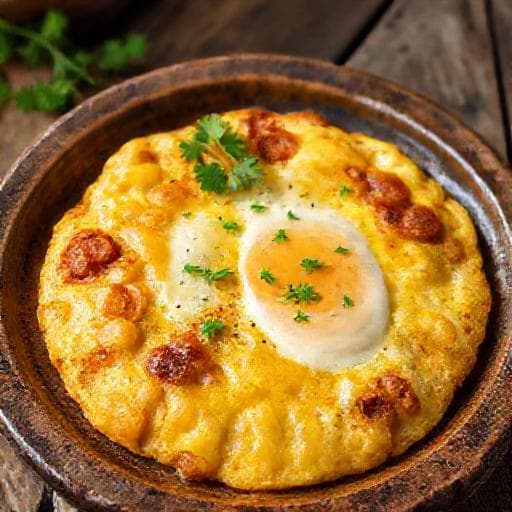 Klasik Patatesli Omlet