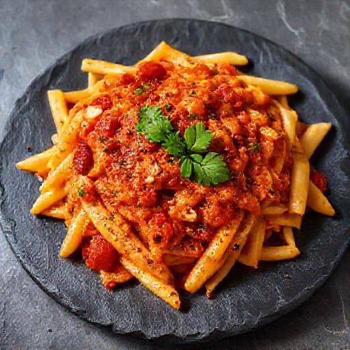 Arabiata Soslu Makarna