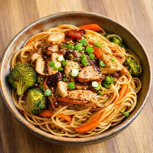 Teriyaki Tavuklu Noodle