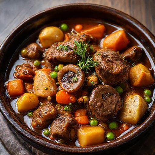 Mantarlı ve Kuzu Gerdanlı Orman Kebabı
