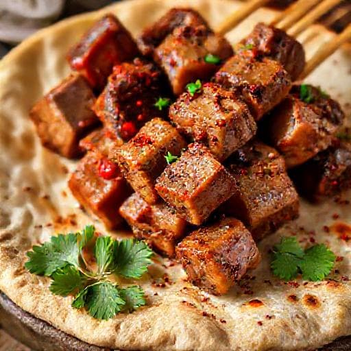 Baharatlı Çöp Şiş (Adana Usulü)