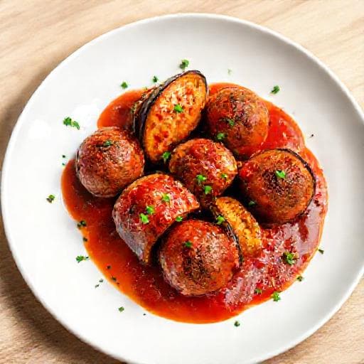 Pratik İslim Kebabı (Fırında Soslu)