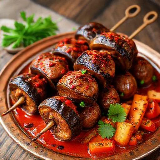 Adana Usulü İslim Kebabı (Acılı)