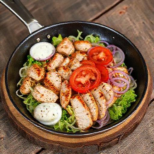 Hızlı Tavuk Döner (Tava Yöntemi)