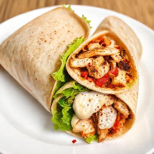 Baharatlı Tavuk Döner Wrap