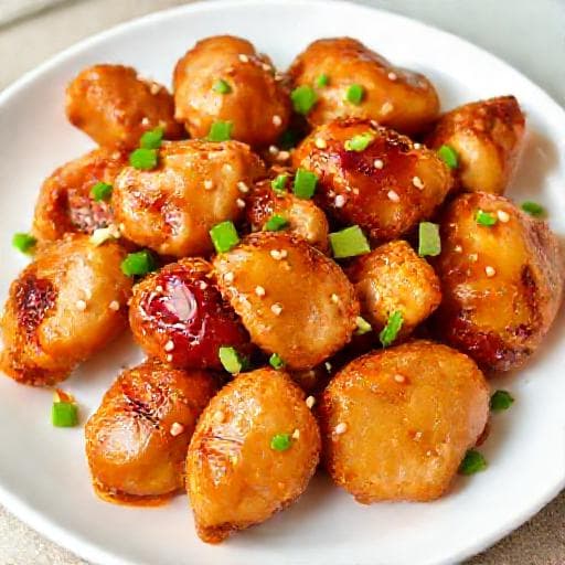 간단 마늘치킨 (에어프라이어)