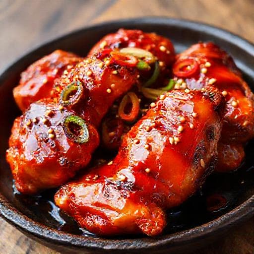 매콤 닭봉구이