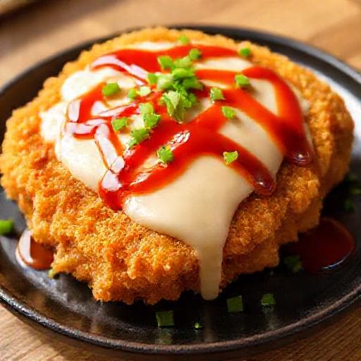 매콤 치즈 돈가스