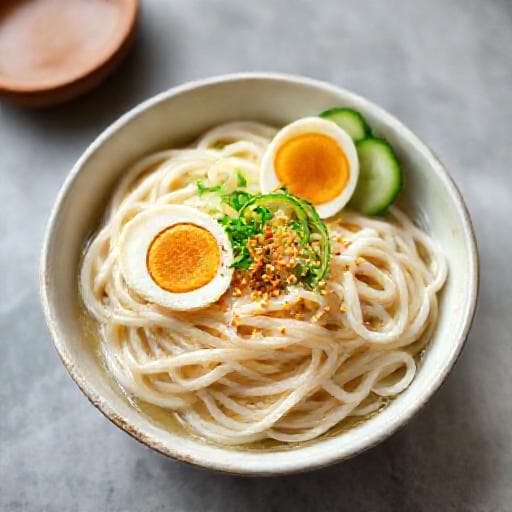 간단 냉우동