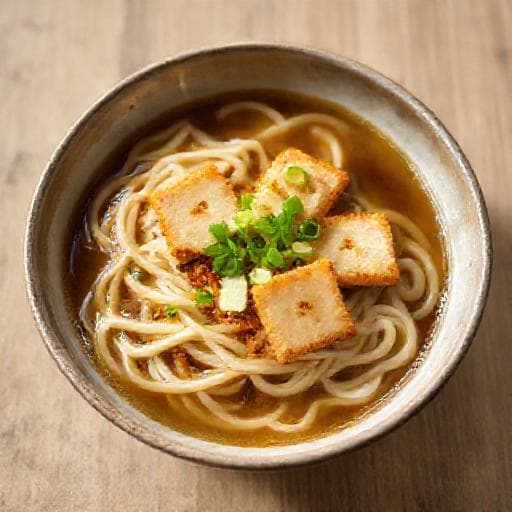 간편 키츠네 우동