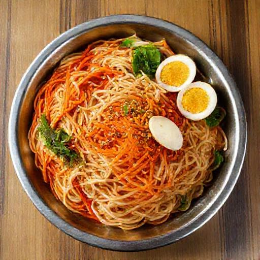 전통 쟁반국수