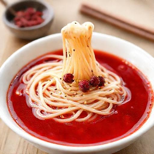 간편 팥칼국수