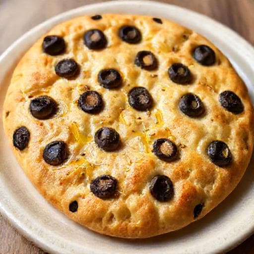 간단 올리브 포카치아