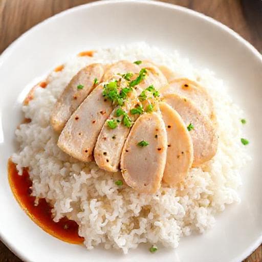 간편 하이난 치킨 라이스