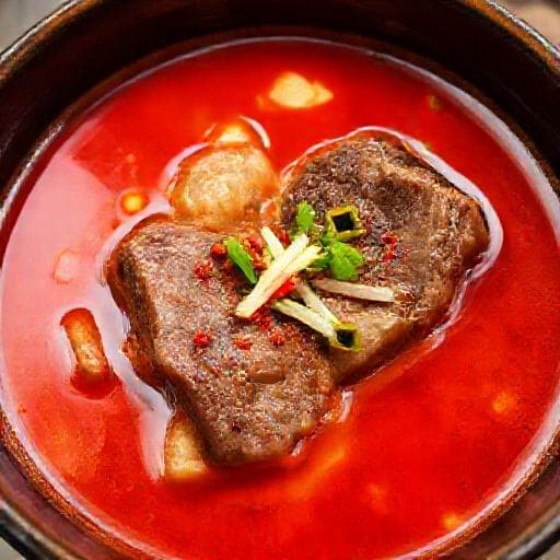 매콤 꼬리곰탕 (지역 변형)
