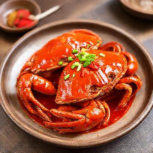매콤 꽃게찜 (고추장 양념)