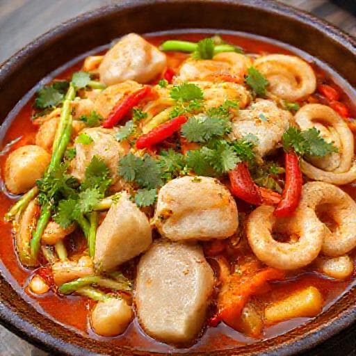 매콤 해물 대구뽈찜