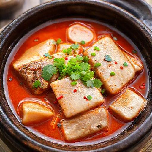 매콤 가자미조림 (강원도식)