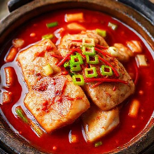 매콤 칼칼 우럭 조림 (청양고추 활용)