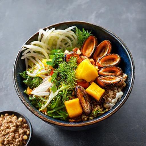 매콤달콤 꼬막 비빔밥 (창작)