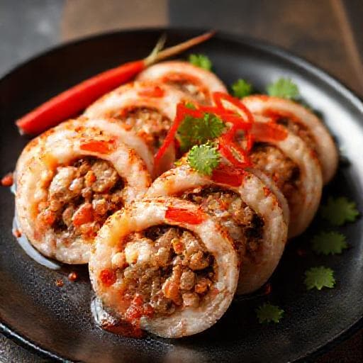 매콤 오징어순대