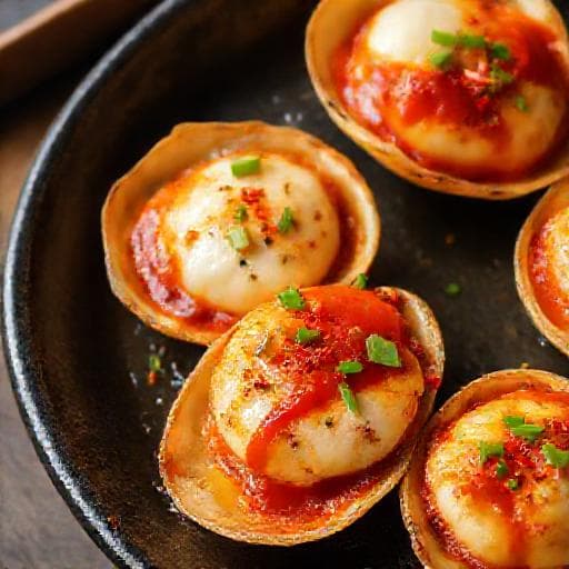 매콤 가리비 치즈 구이 (동해안 스타일)
