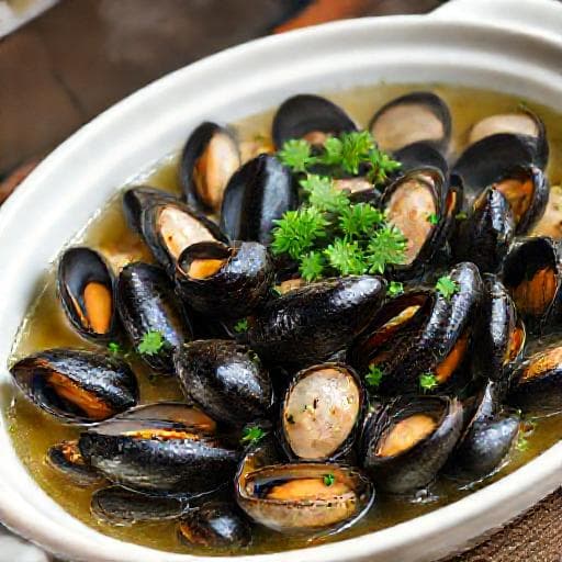 바지락 홍합찜