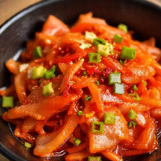 매콤 양념 편육