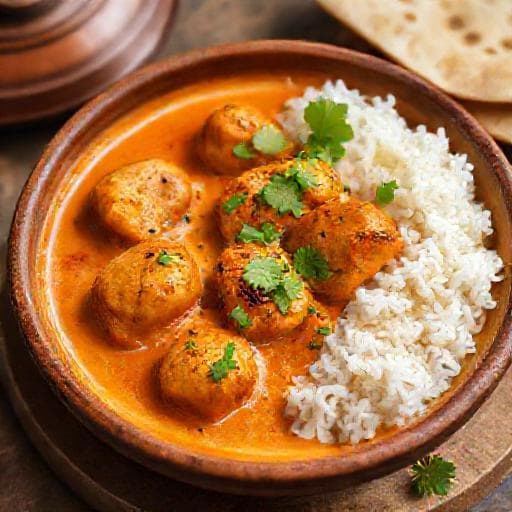 צ'יקן טיקה מסאלה עם חלב קוקוס (טוויסט דרום הודי)