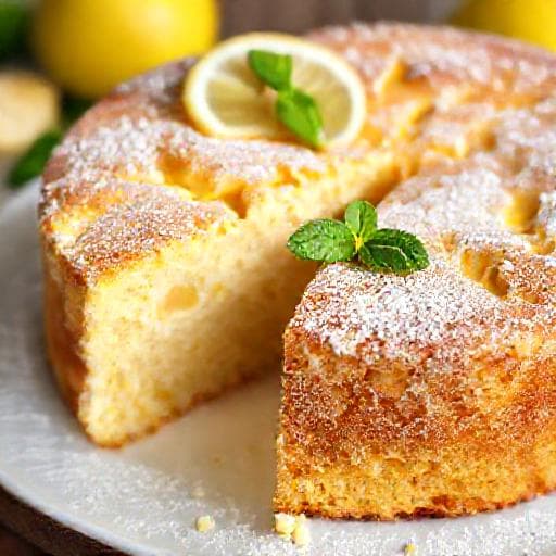 עוגת לימון וריקוטה איטלקית (Torta di Limone e Ricotta)