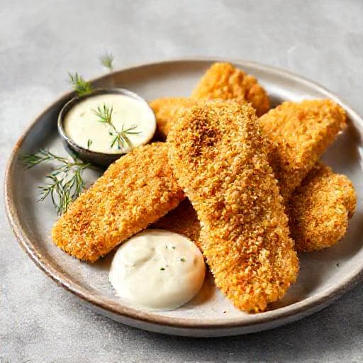 דג מטוגן מהיר בציפוי פריך