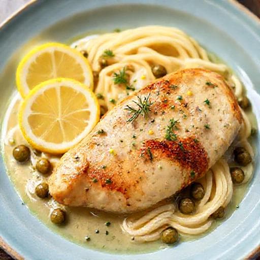 Marry-Me-Chicken mit Zitronen-Kapern-Sauce