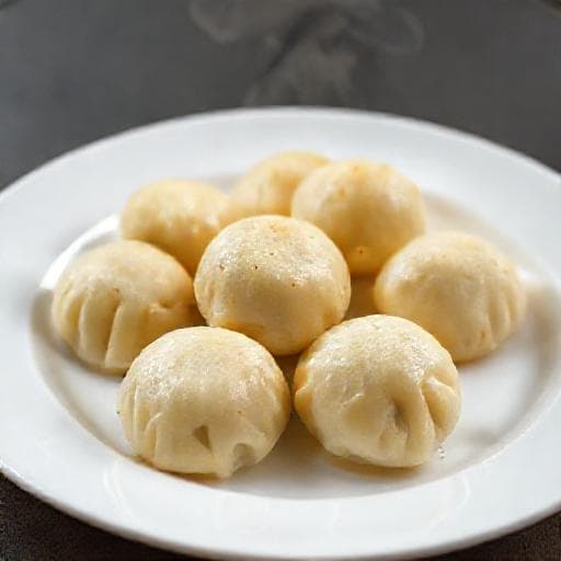 Schnelle Kartoffelknödel (aus gekochten Kartoffeln)