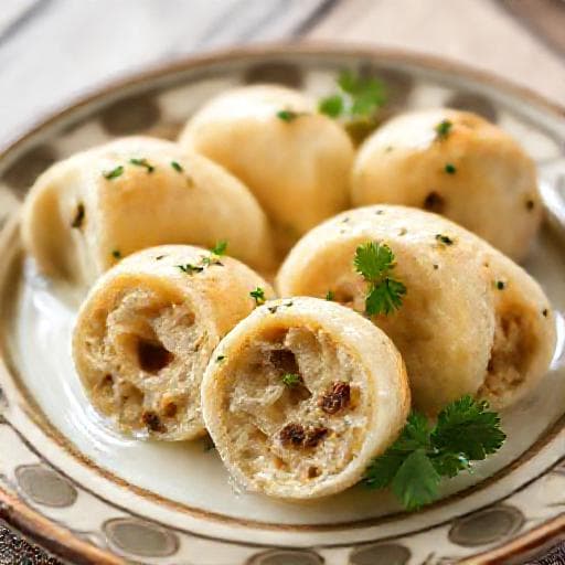 Serviettenknödel (Semmelknödel)