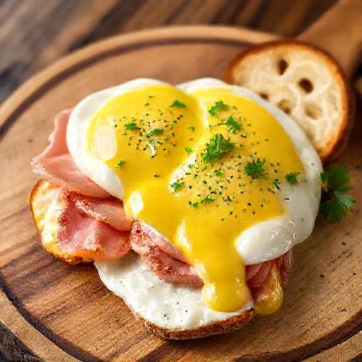 Schnelle Eggs Benedict