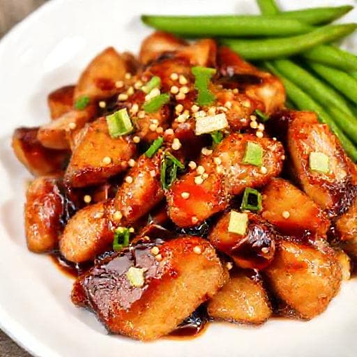 Schnelles Teriyaki-Hähnchen aus der Pfanne