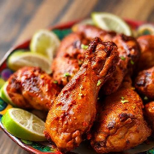 Scharfe Paprika-Limetten Chicken Wings