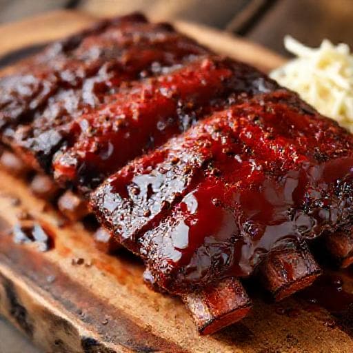 Klassische BBQ Rippchen