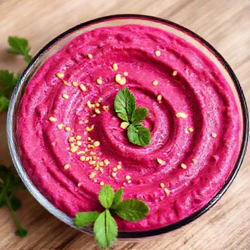 Rote-Bete-Hummus