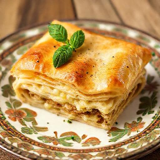 Börek mit Kartoffeln und Minze (Patatesli Börek)
