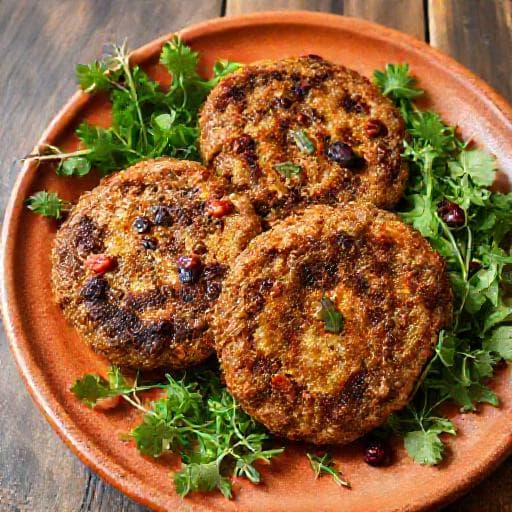 Linsenbratlinge mit mediterranem Twist