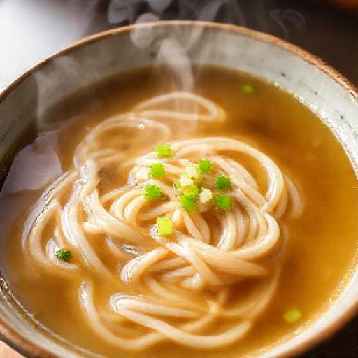 Klassische Udon-Suppe (Kake Udon)