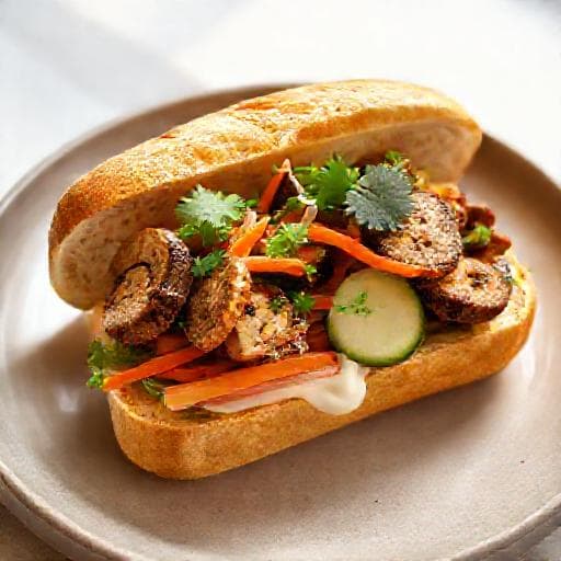 Banh Mi Chay (Vegetarisches Banh Mi)