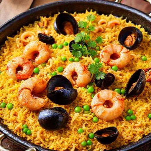Paella de Marisco (Meeresfrüchte-Paella)