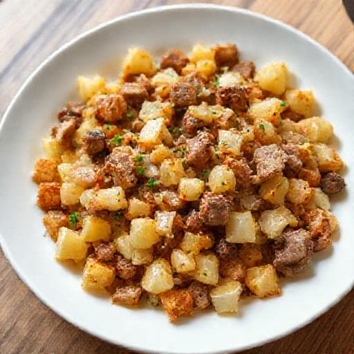 Schnelles Tiroler Gröstl (Express-Variante)