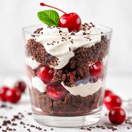 Schwarzwälder Kirsch-Trifle