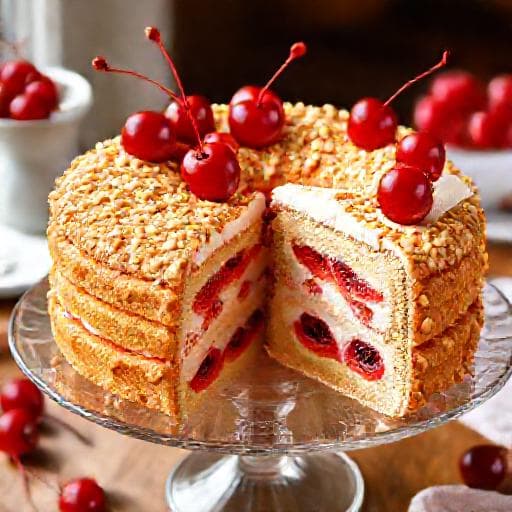 Frankfurter Kranz mit Fruchtfüllung