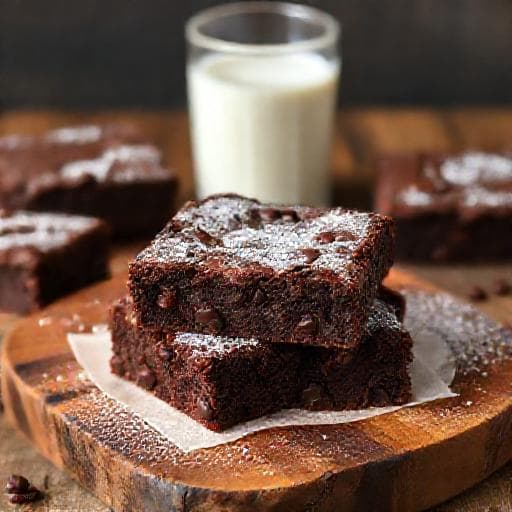 Klassische Schokoladen-Brownies